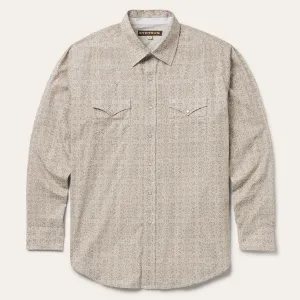 Medallion Print Western Shirt -STETSON