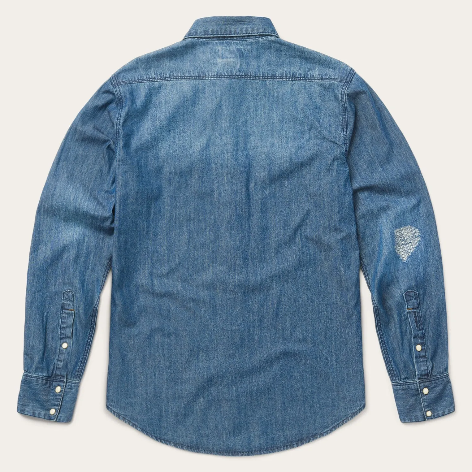Medium Blue Denim Shirt -STETSON