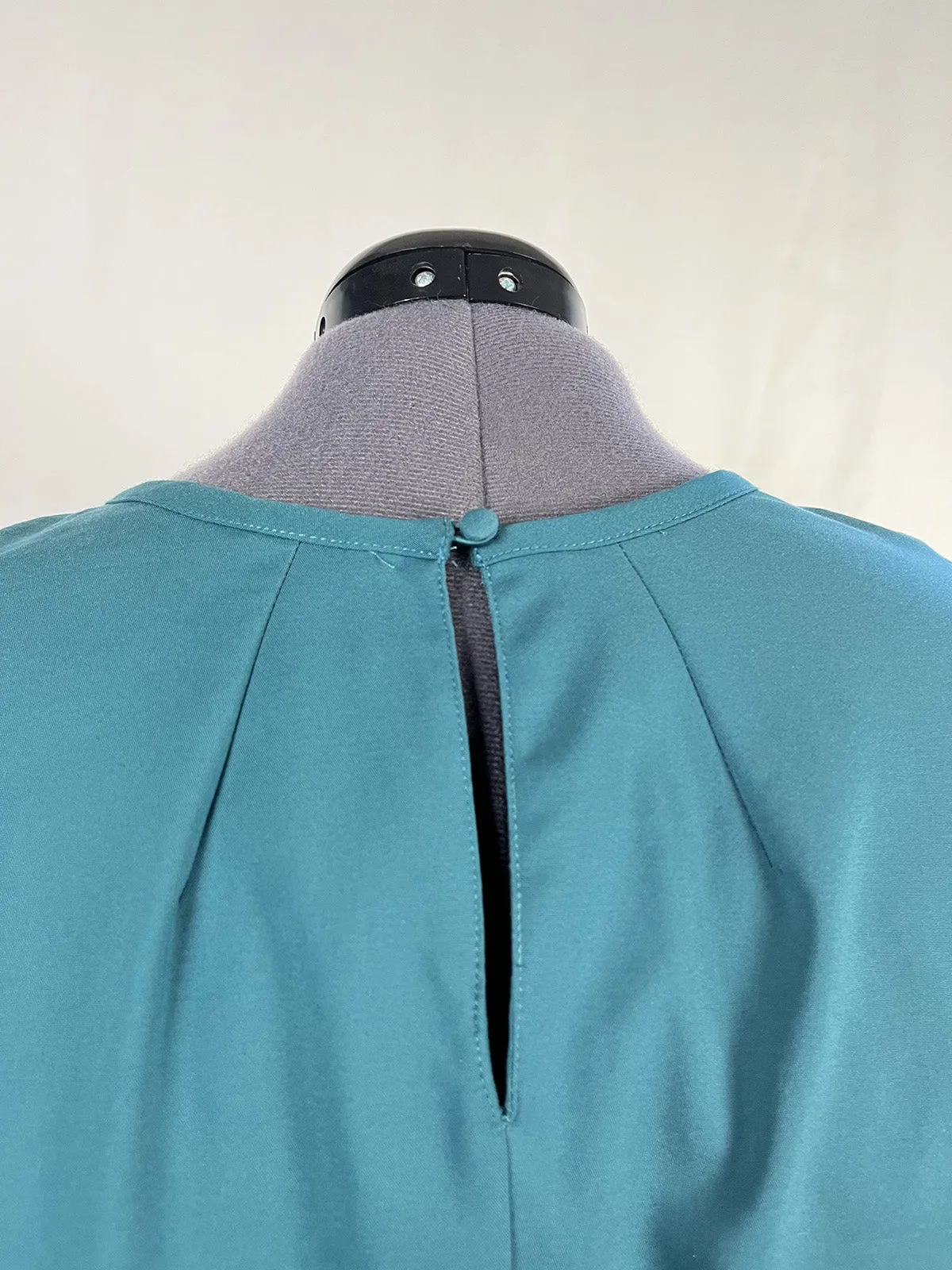 Melissa McCarthy 77 Size 3X (24) Teal Shirt