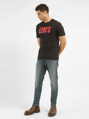 Men's 512 Blue Slim Tapered Fit Mid Rise Jeans LEVI'S