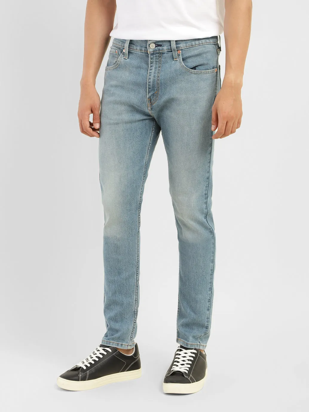 Men's 512 Blue Slim Tapered Fit Mid Rise Jeans LEVI'S