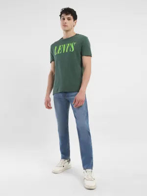 Men's 512 Blue Slim Tapered Fit Mid Rise Jeans LEVI'S
