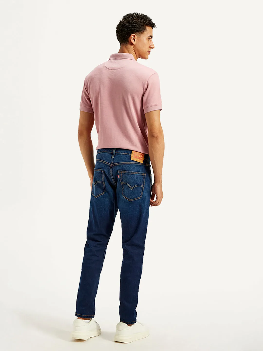 Men's 512 Blue Slim Tapered Fit Mid Rise Jeans LEVI'S