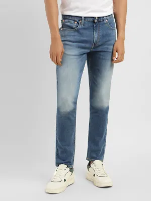 Men's 512 Blue Tapered Fit Mid Rise Jeans LEVI'S