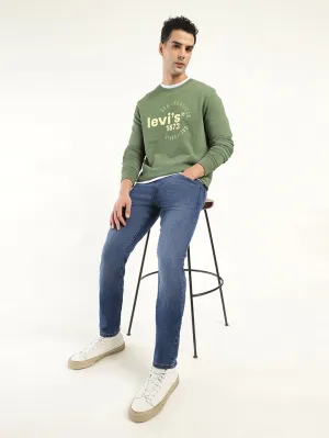 Men's 512 Indigo Slim Tapered Fit Mid Rise Jeans LEVI'S