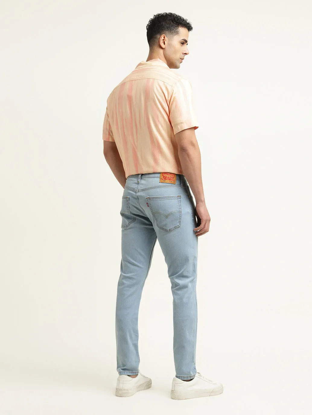 Men's 512 Indigo Slim Tapered Fit Mid Rise Jeans LEVI'S
