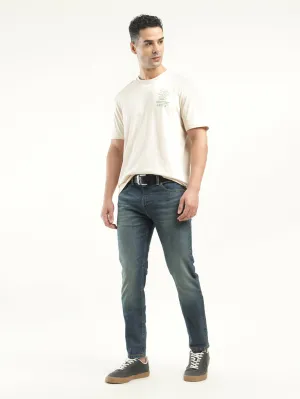 Men's 512 Indigo Slim Tapered Fit Mid Rise Jeans LEVI'S