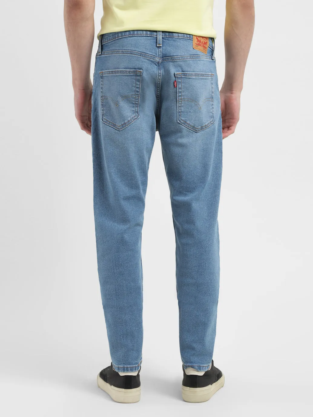 Men's 512 Light Blue Slim Tapered Fit Mid Rise Jeans LEVI'S