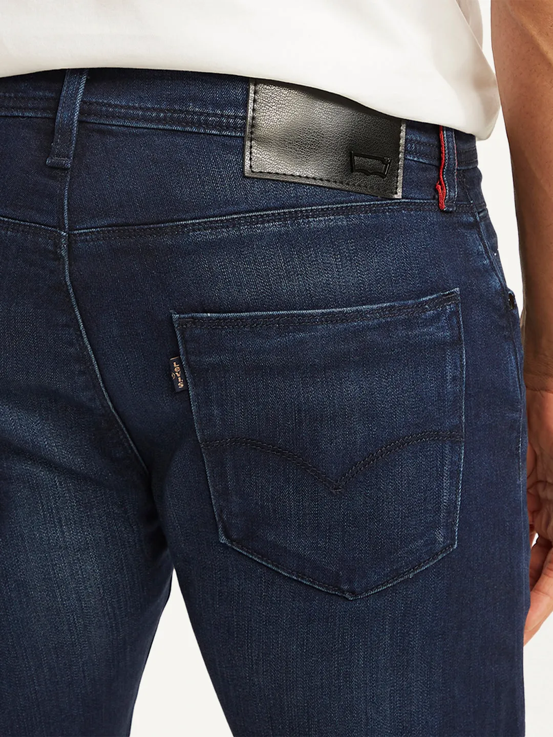 Men's 512 Slim Tapered Fit Dark Blue Jeans LEVI'S