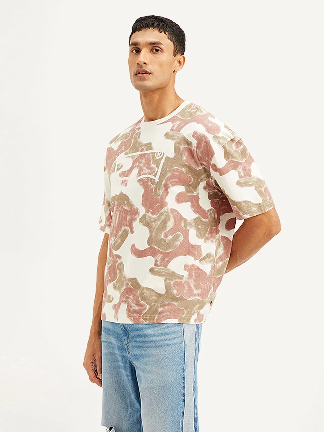 Men's Abstract Loose Fit T-shirt LEVI'S