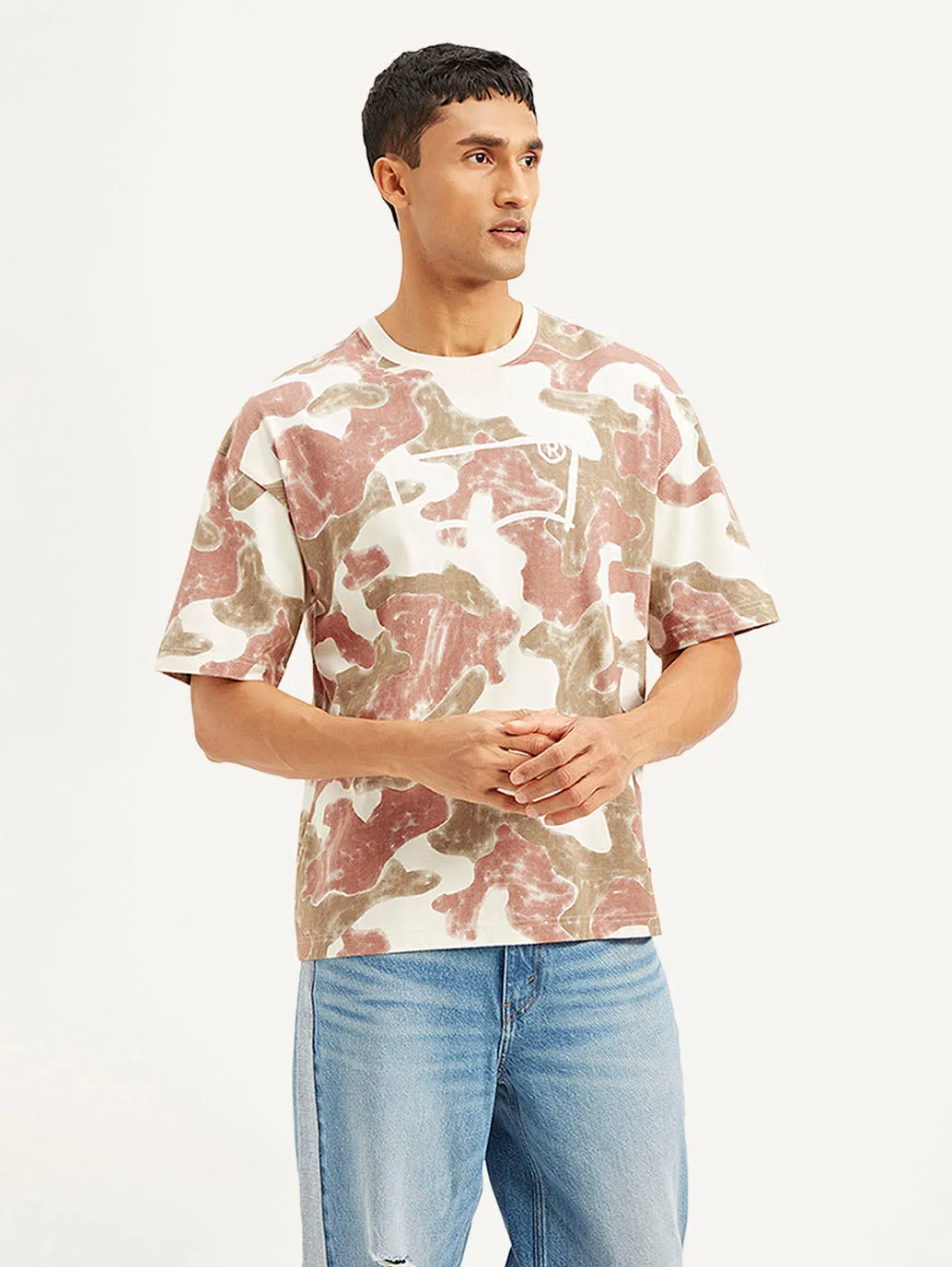 Men's Abstract Loose Fit T-shirt LEVI'S