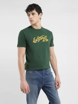 Men's Brand Logo Crew Neck T-shirt LEVI'S