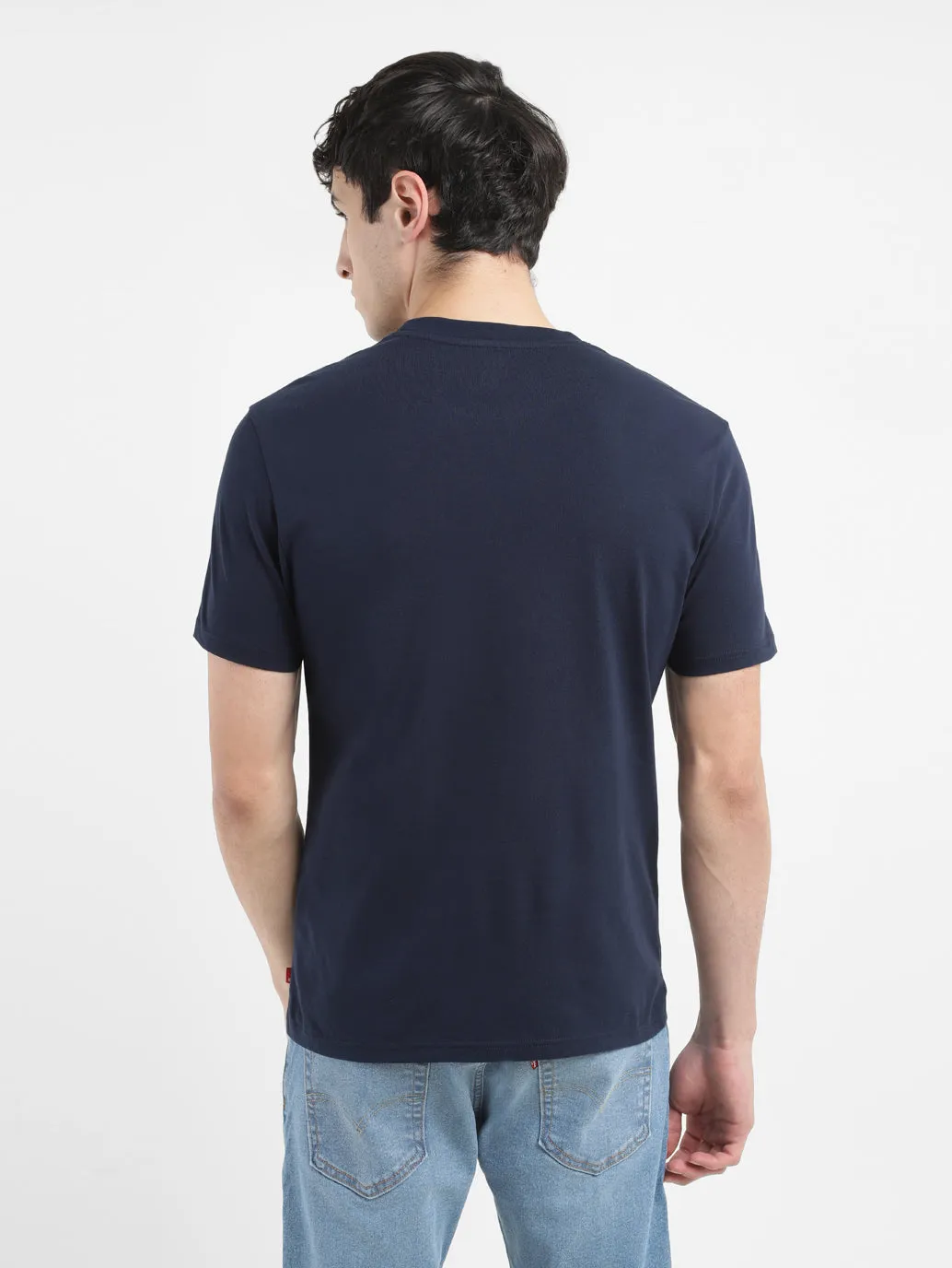 Men's Brand Logo Crew Neck T-shirt LEVI'S