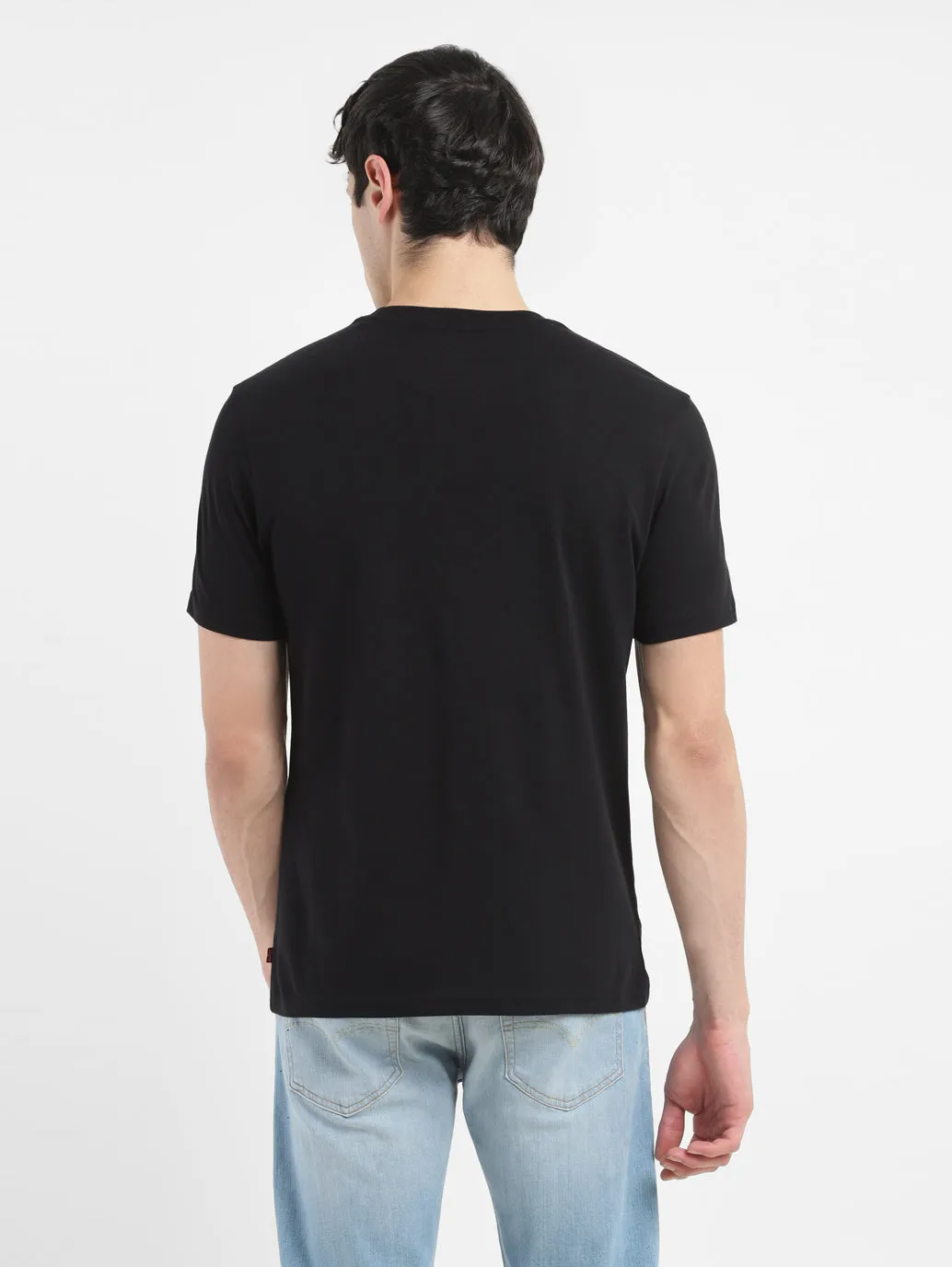 Men's Brand Logo Crew Neck T-Shirt LEVI'S