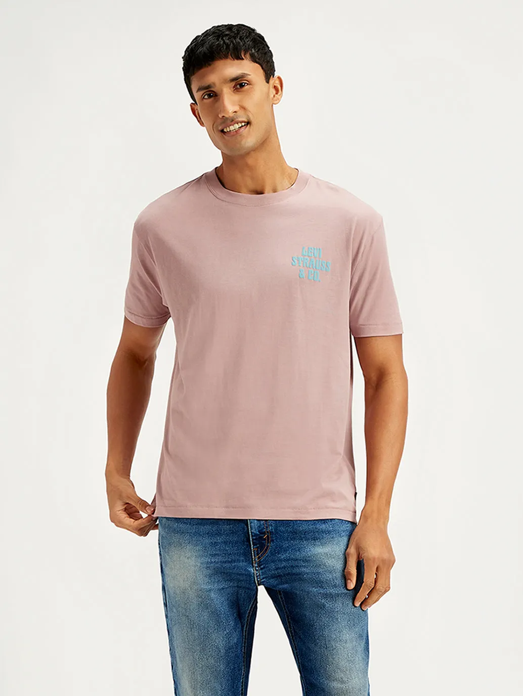Men's Brand Logo Regular Fit T-Shirt LEVI'S