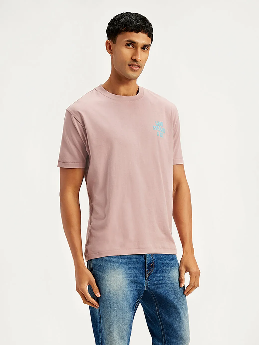 Men's Brand Logo Regular Fit T-Shirt LEVI'S