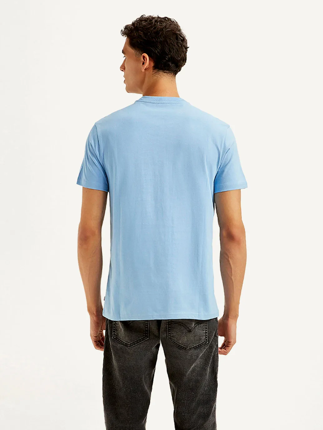 Men's Brand Logo Slim Fit T-shirt LEVI'S