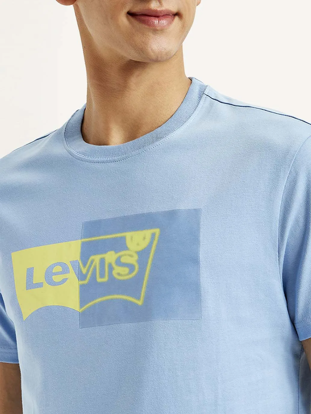 Men's Brand Logo Slim Fit T-shirt LEVI'S