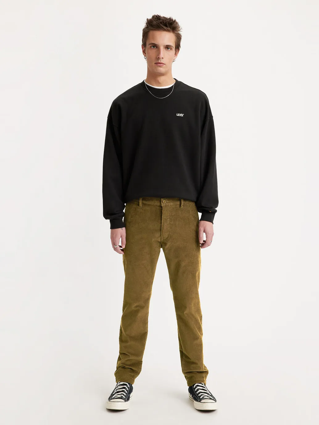 Men's Brown Slim Fit Chinos LEVI'S