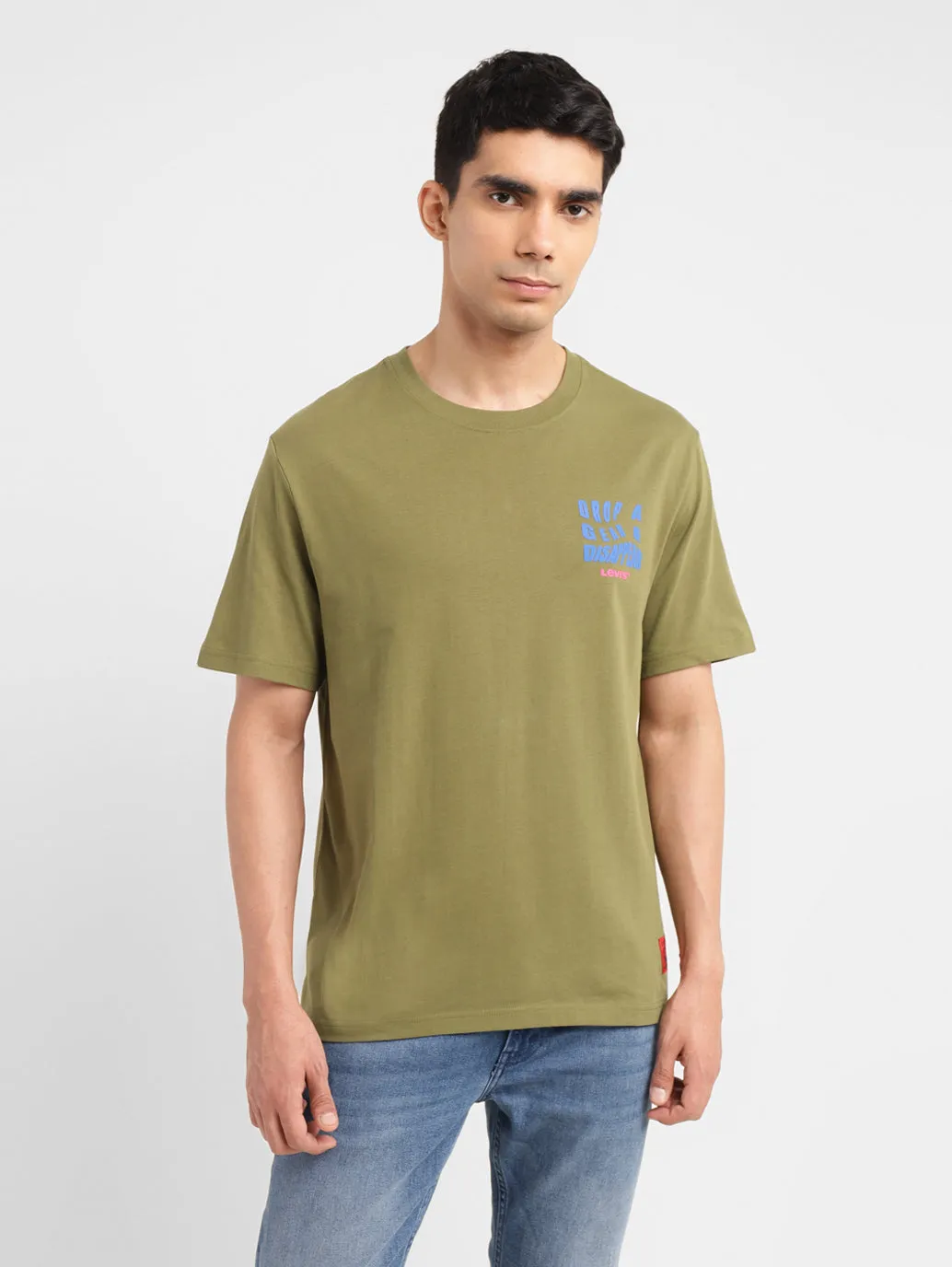 Men's Graphic Crew Neck T-shirt LEVI'S