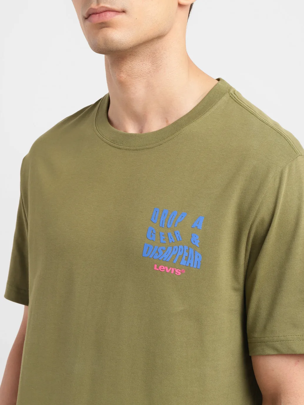 Men's Graphic Crew Neck T-shirt LEVI'S