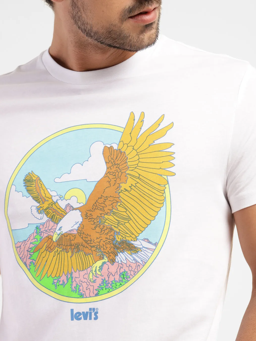 Men's Graphic Print Regular Fit T-shirt LEVI'S