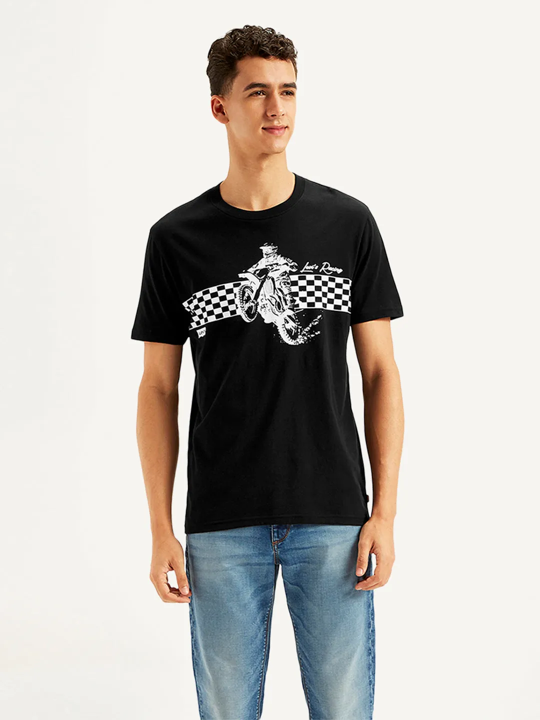 Men's Graphic Print Slim Fit T-Shirt LEVI'S