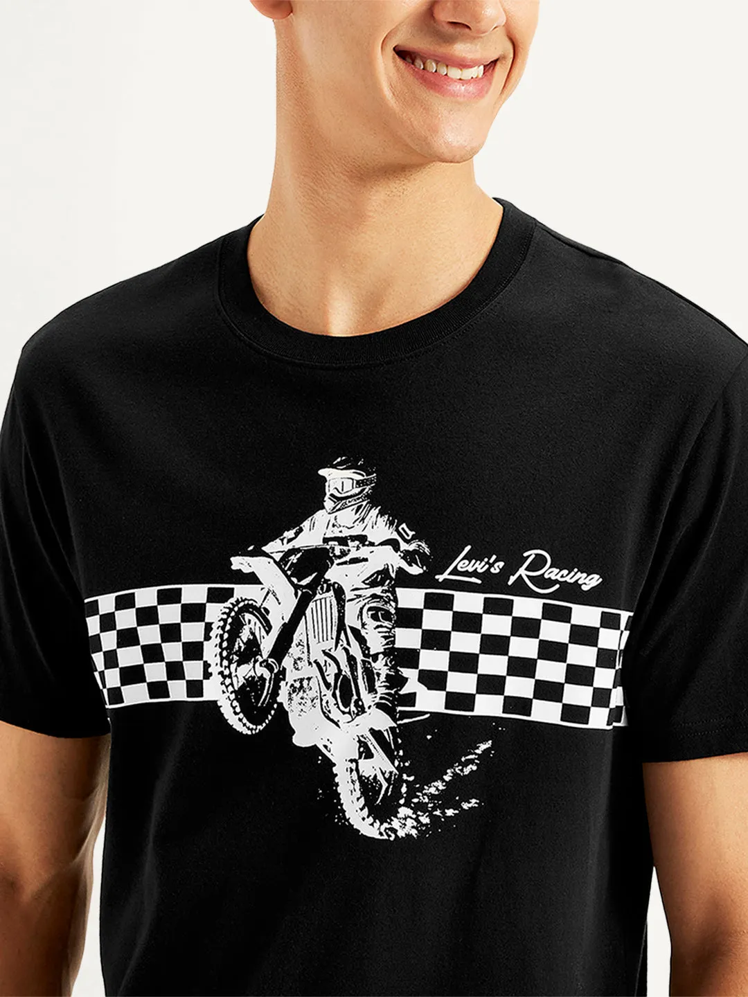 Men's Graphic Print Slim Fit T-Shirt LEVI'S