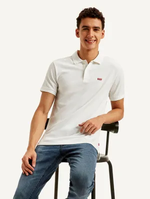 Men's Solid Slim Fit Polo T-shirt LEVI'S