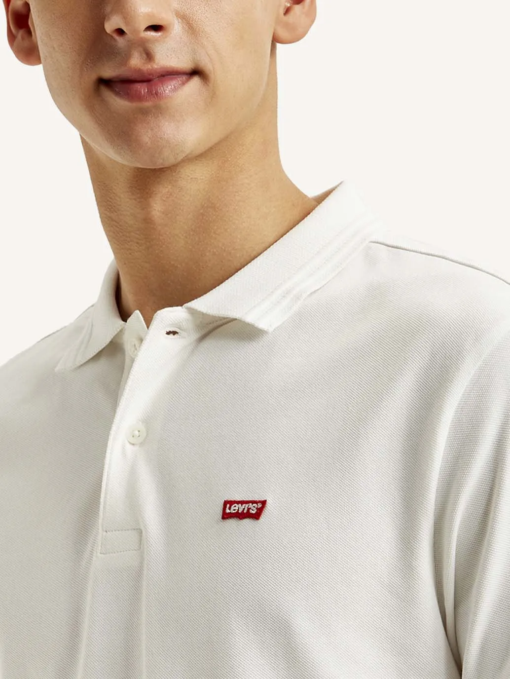 Men's Solid Slim Fit Polo T-shirt LEVI'S