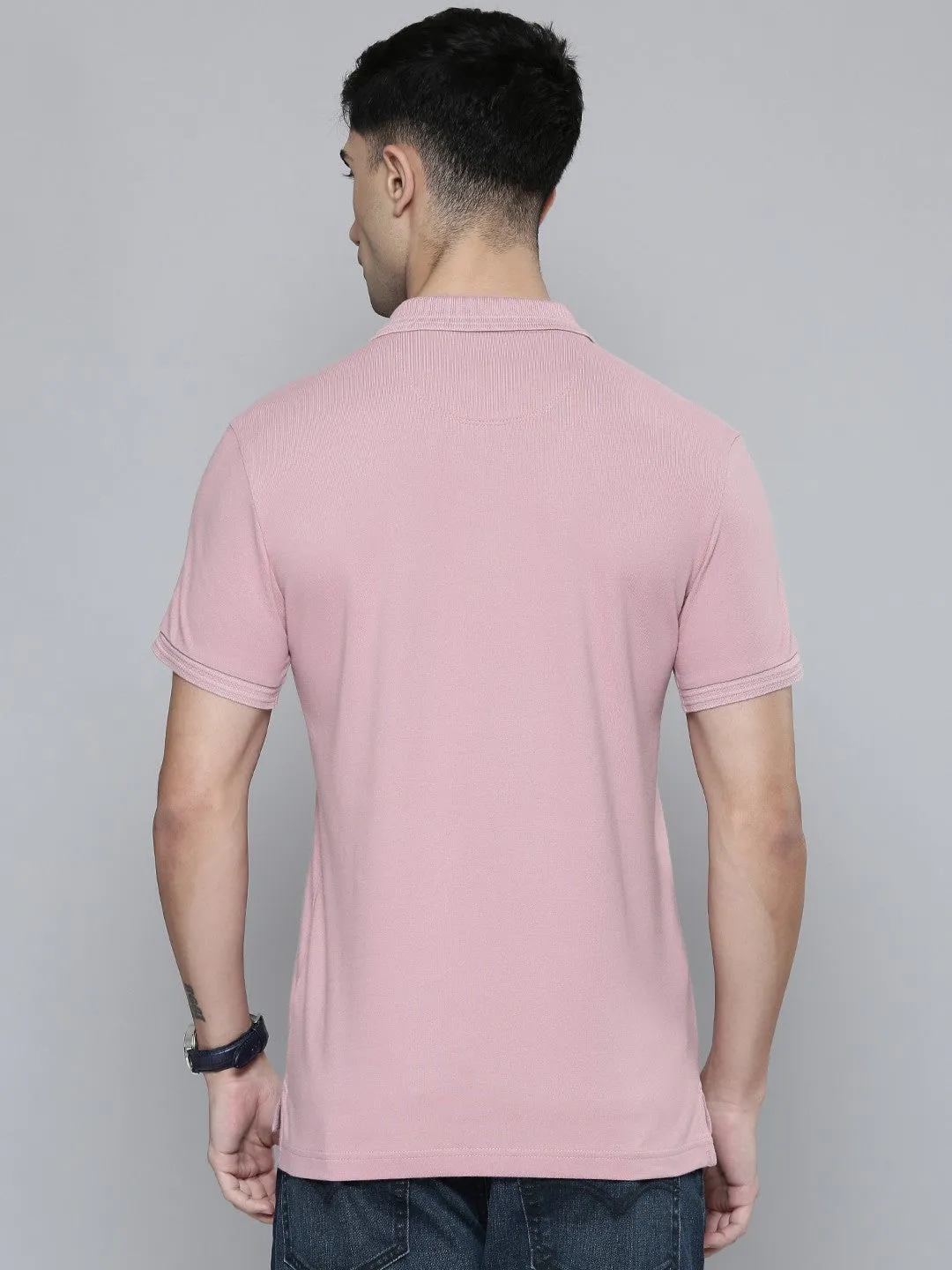 Men's Solid Slim Fit Polo T-shirt LEVI'S