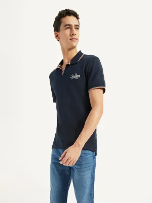 Men's Solid Slim Fit Polo T-shirt LEVI'S