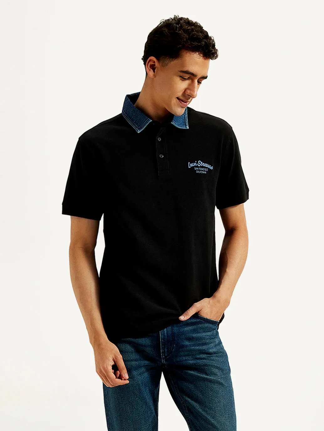 Men's Solid Slim Fit T-shirt LEVI'S