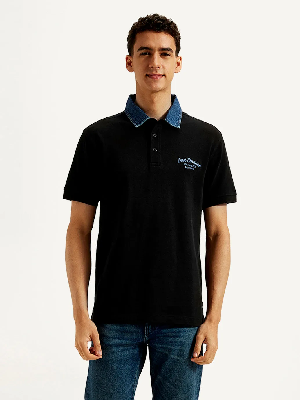 Men's Solid Slim Fit T-shirt LEVI'S