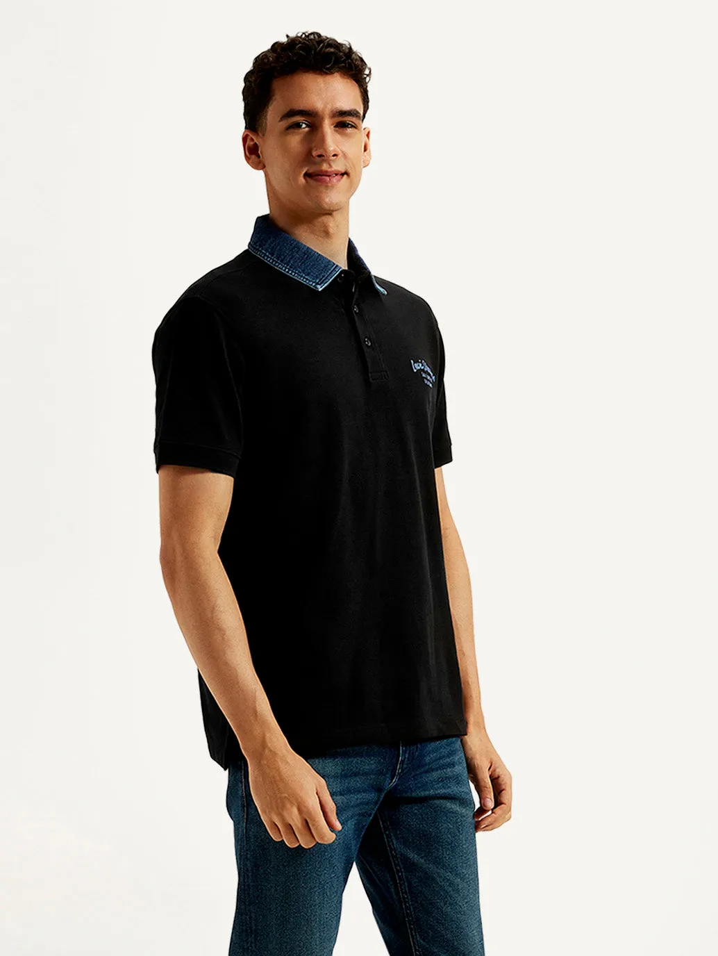 Men's Solid Slim Fit T-shirt LEVI'S
