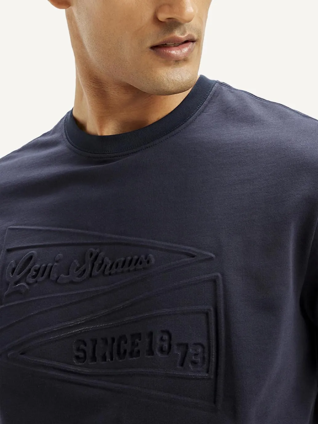 Men's Typography Crew Neck T-shirt LEVI'S