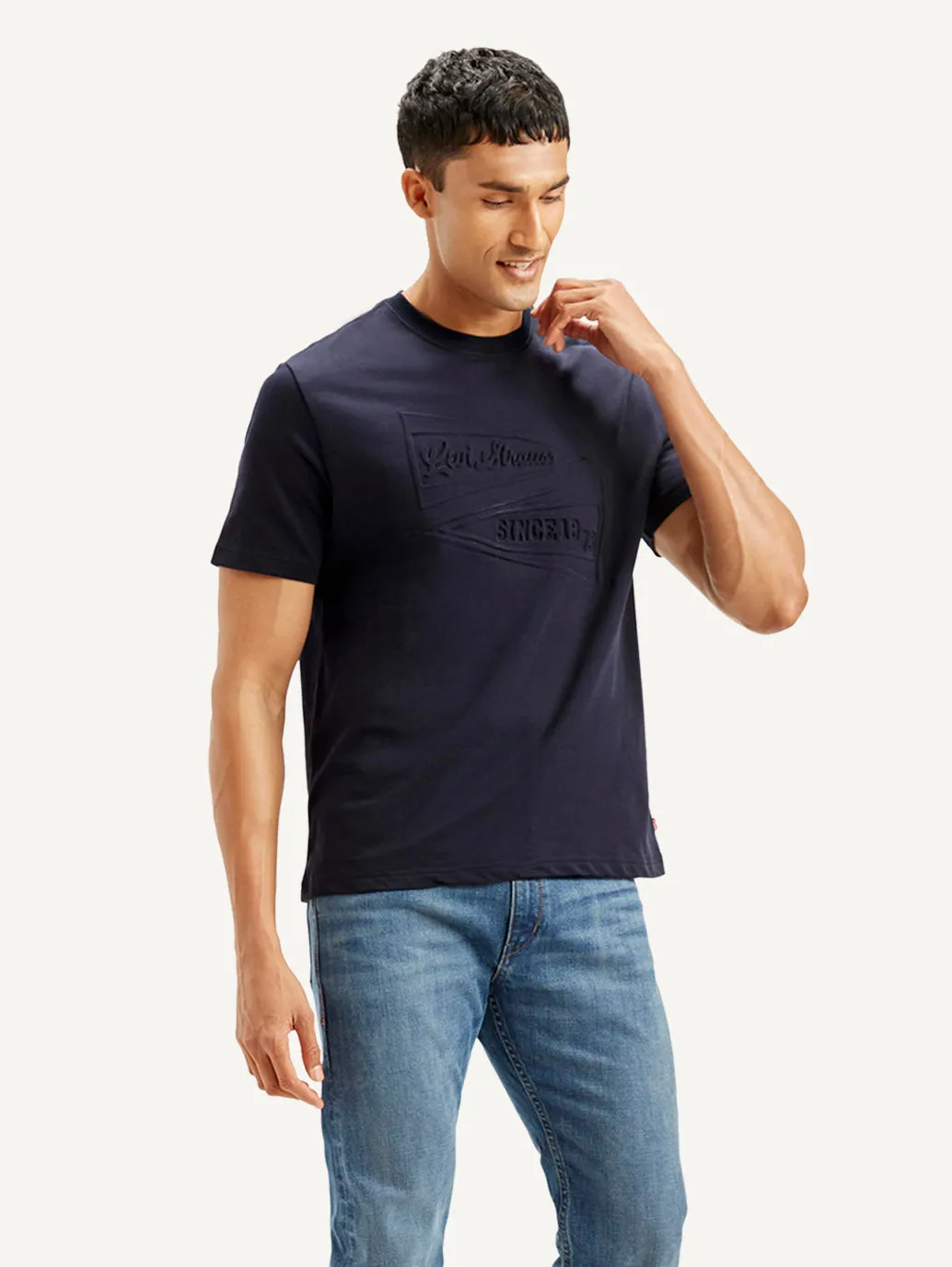 Men's Typography Crew Neck T-shirt LEVI'S