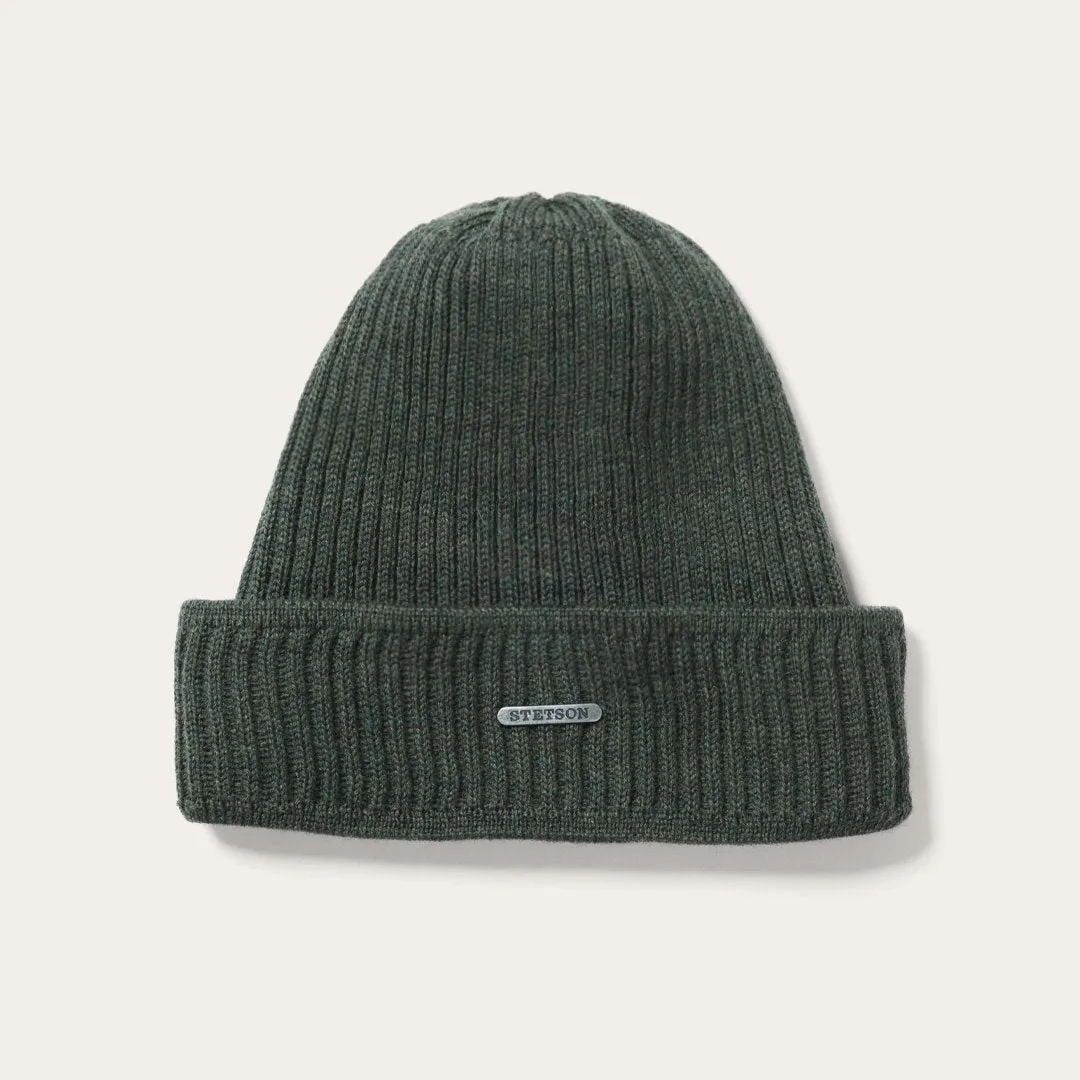 Merino Wool Beanie -STETSON