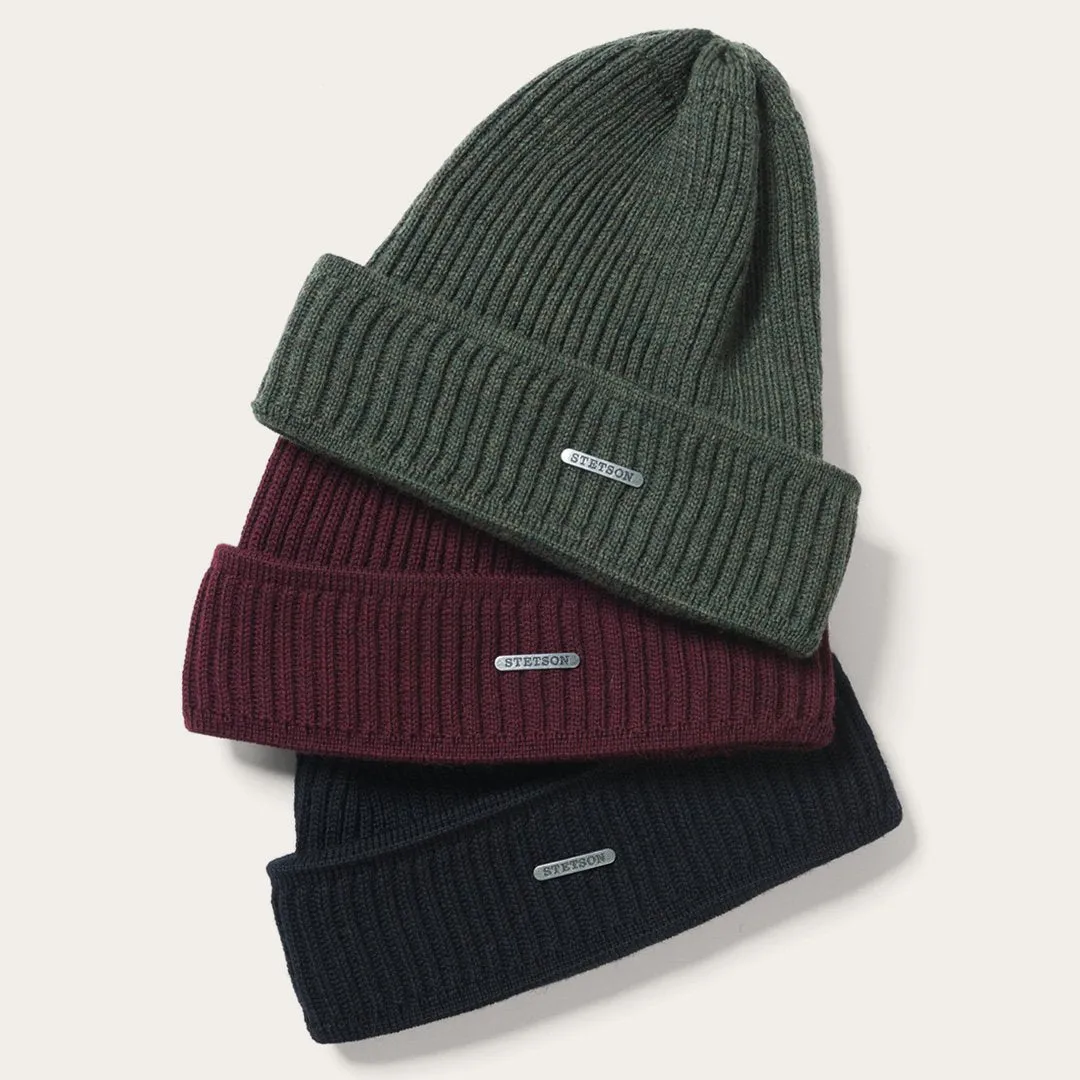 Merino Wool Beanie -STETSON