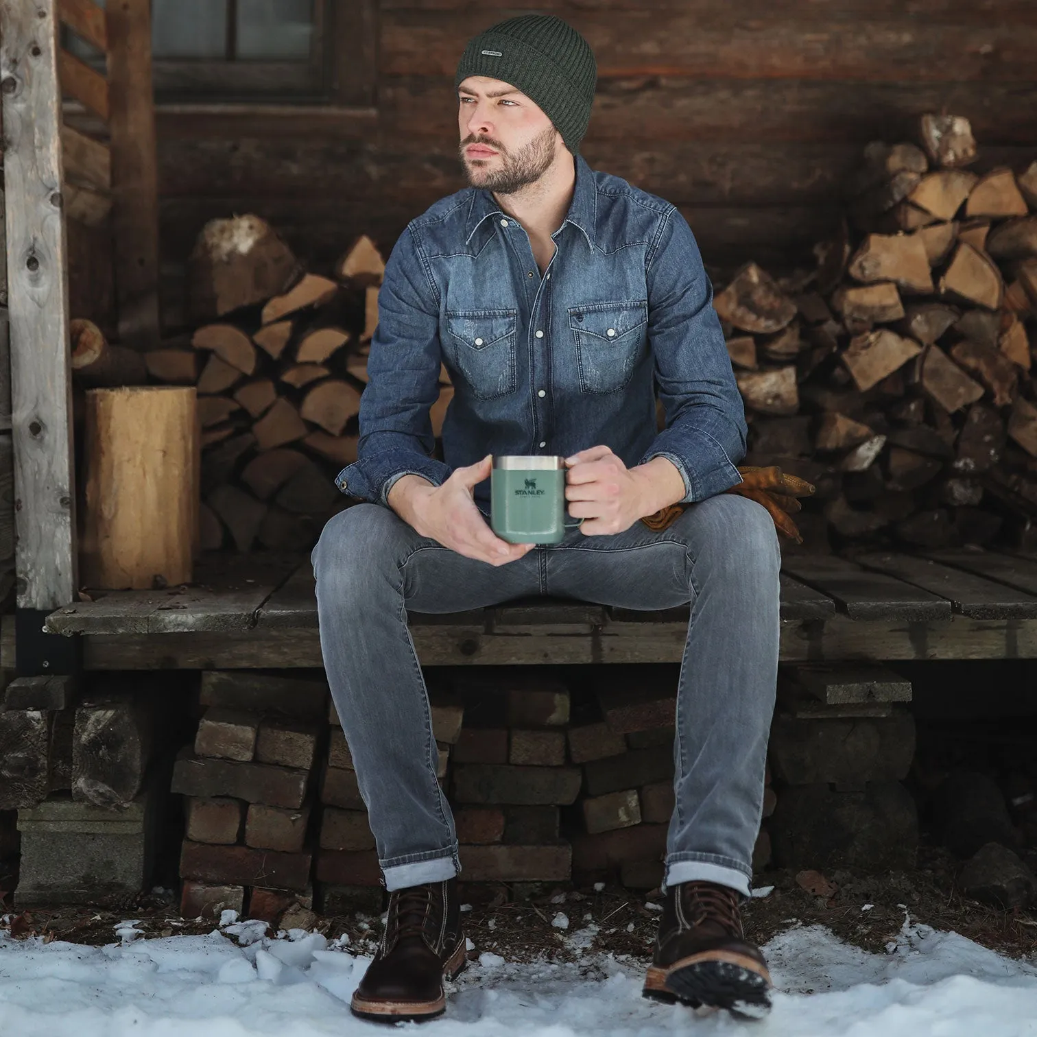 Merino Wool Beanie -STETSON