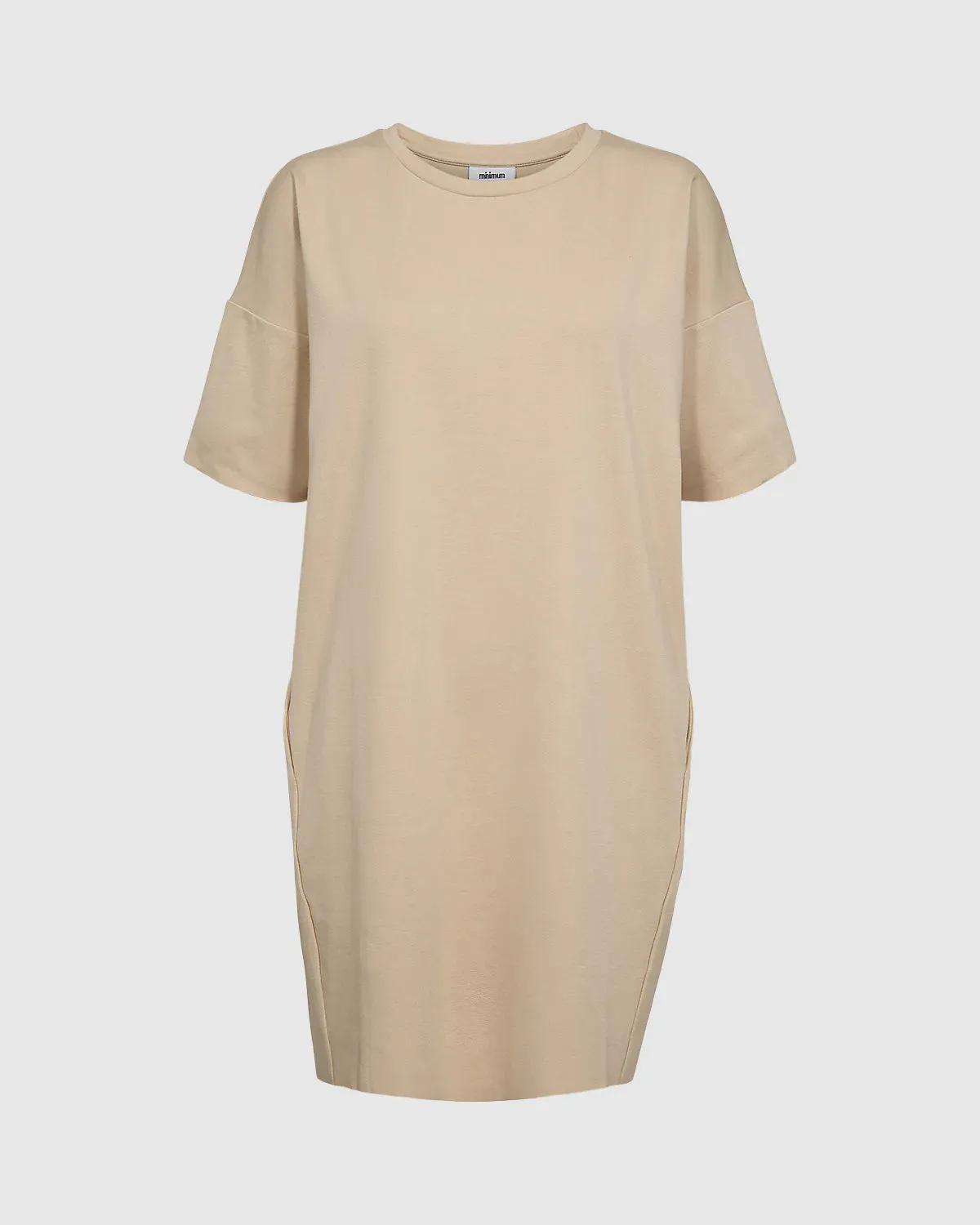 MINIMUM - REGITZA DRESS - RICE BROWN - PÉ24