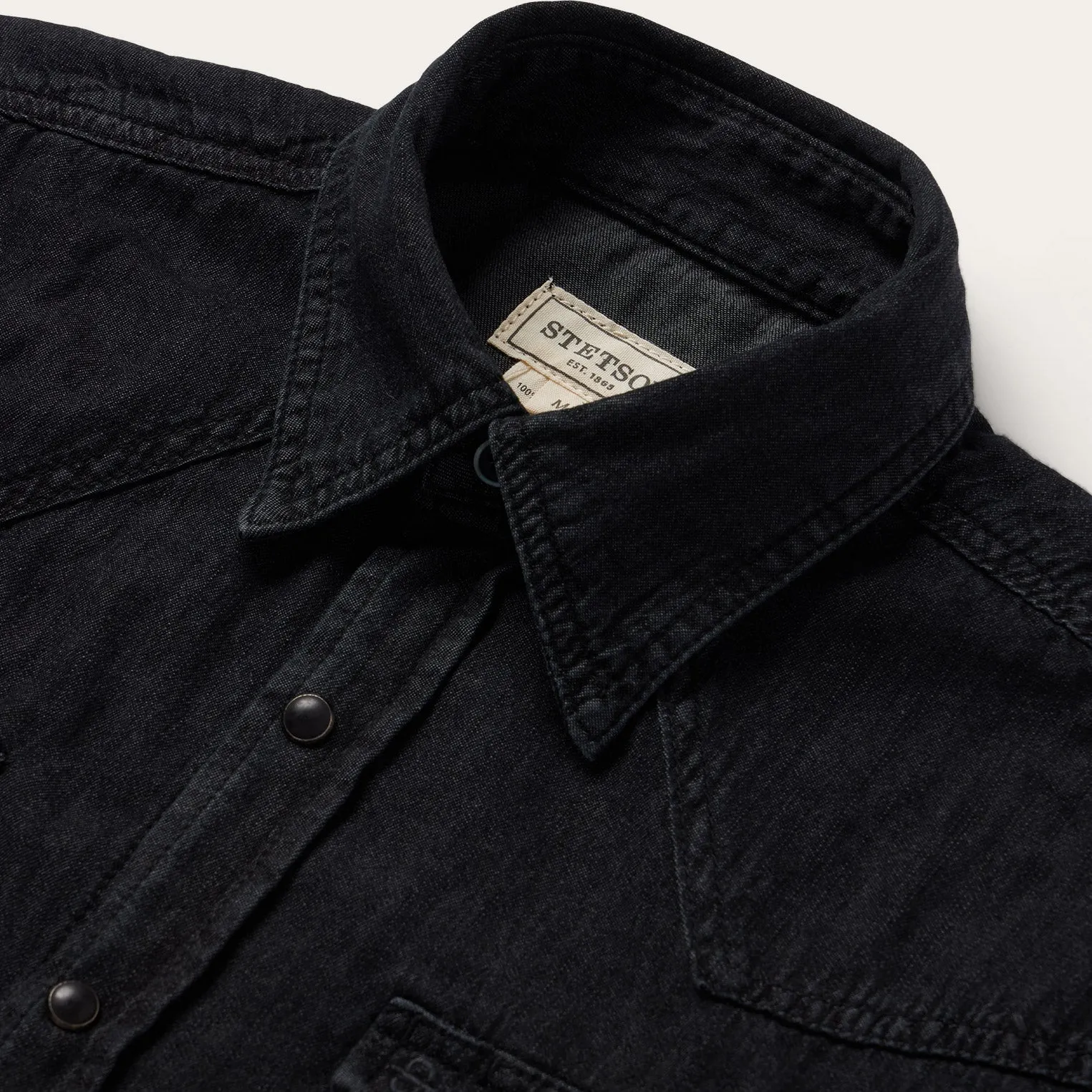 Modern Denim Western Shirt -STETSON