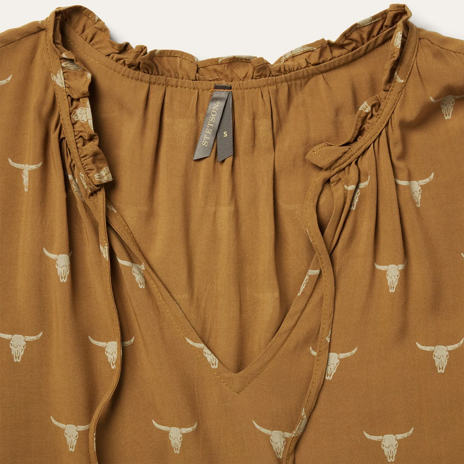 Mojave Longhorn Print Dress -STETSON