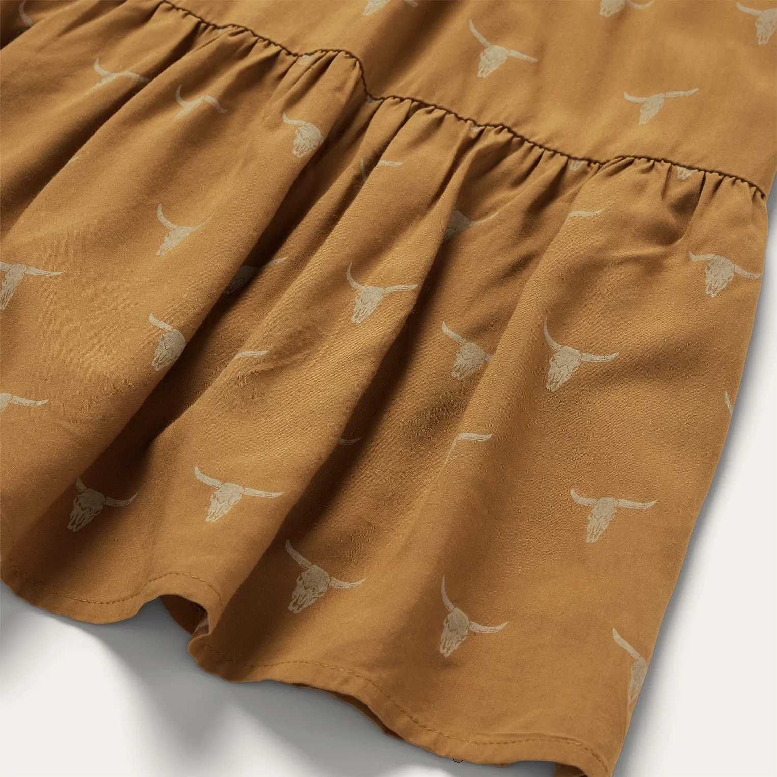 Mojave Longhorn Print Dress -STETSON