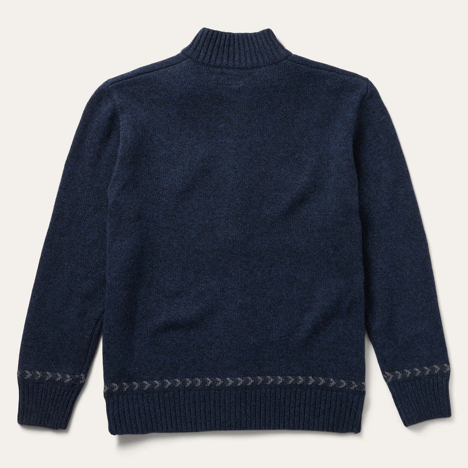 Navy Aztec Cardigan -STETSON