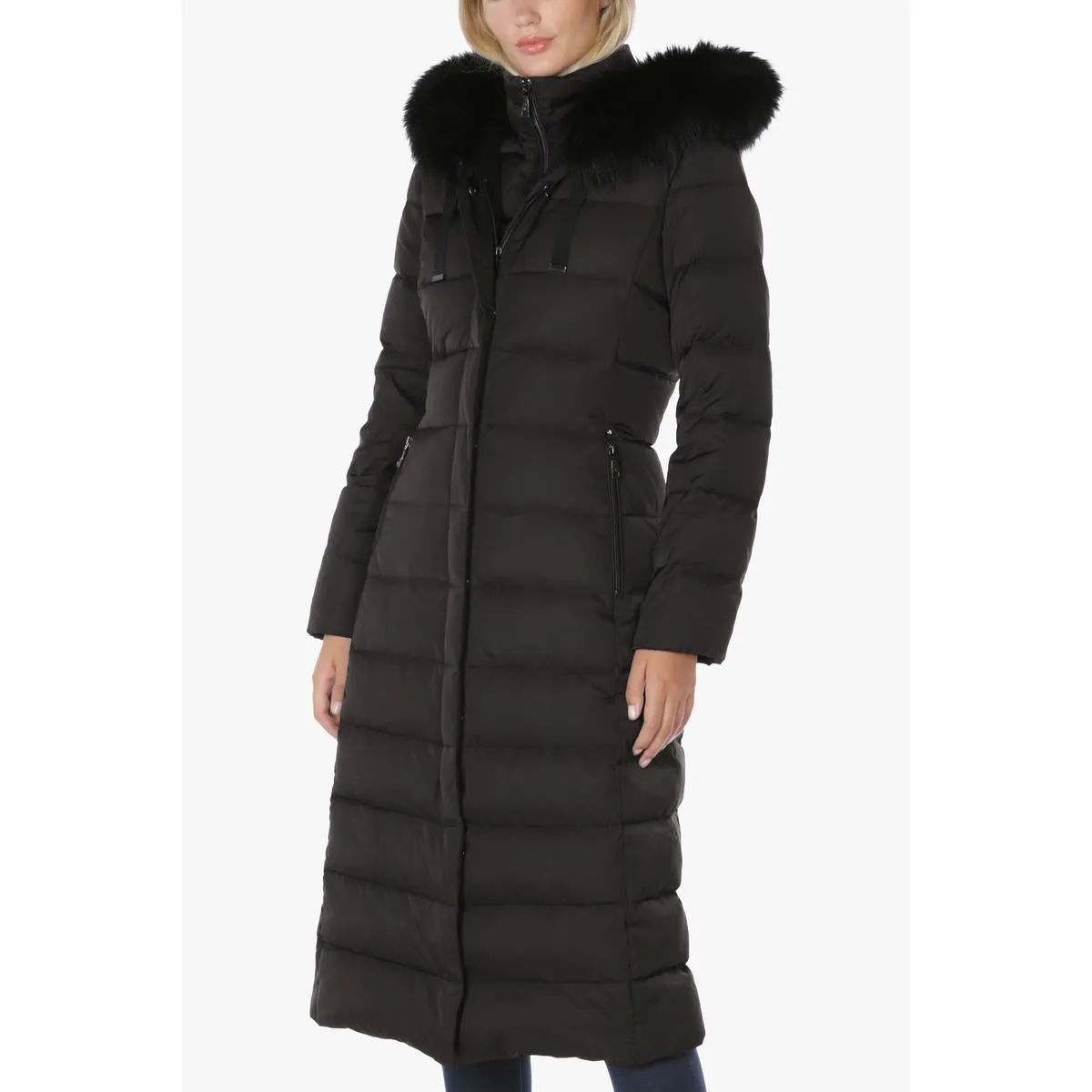 Nellie Womens Long Polyester Puffer Coat