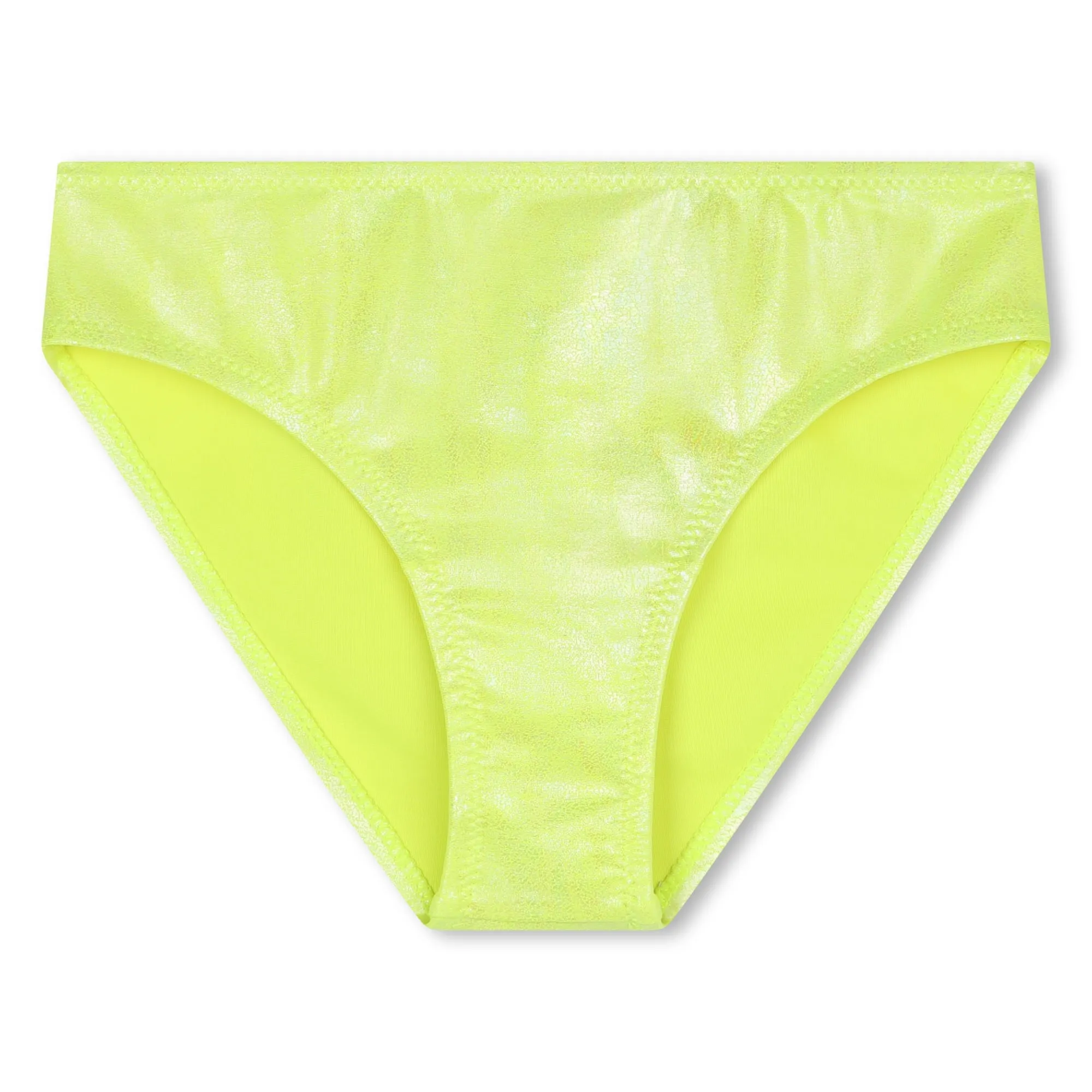 Neon Green Scalloped Bikini