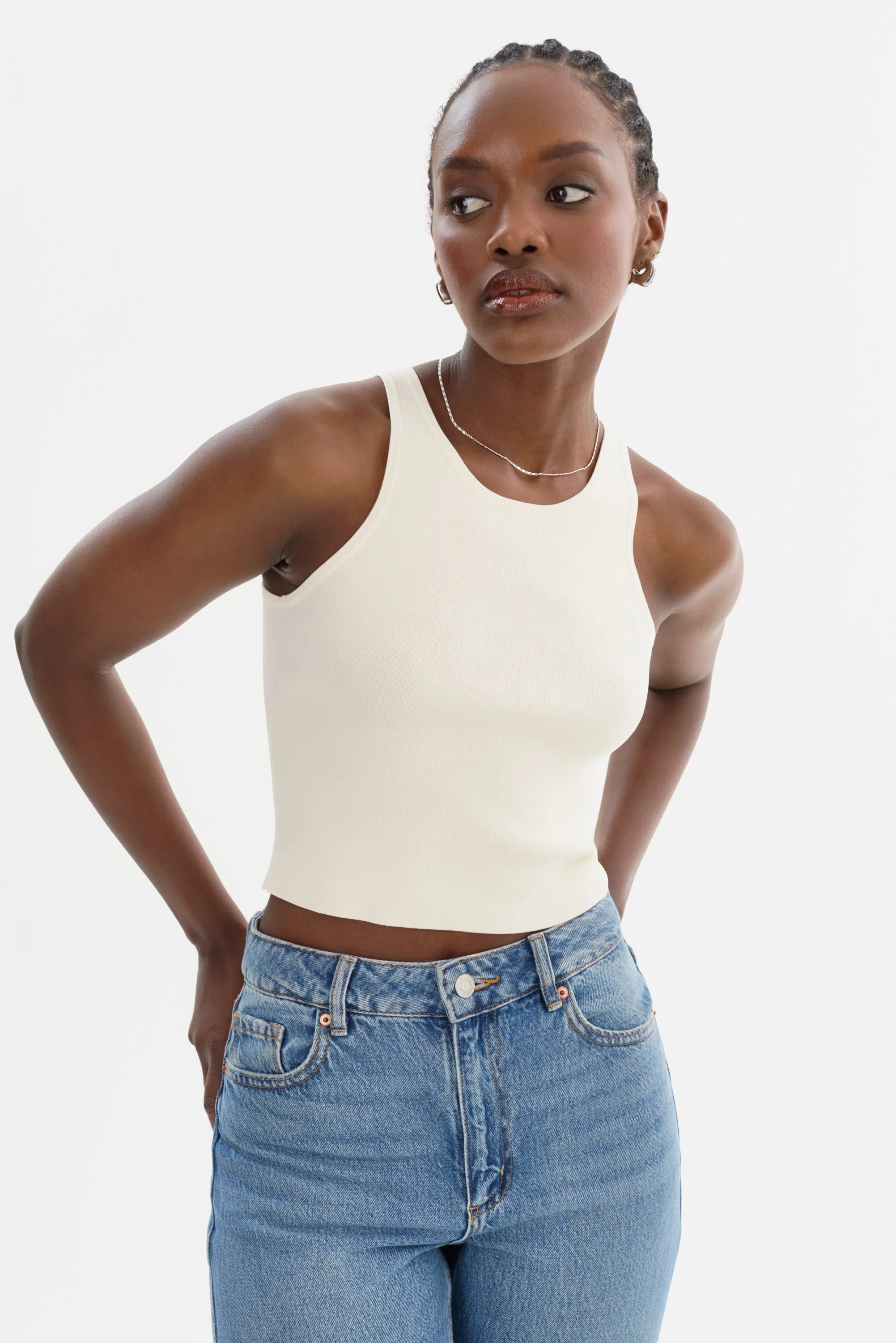 NEVINA | Knit Tank Top