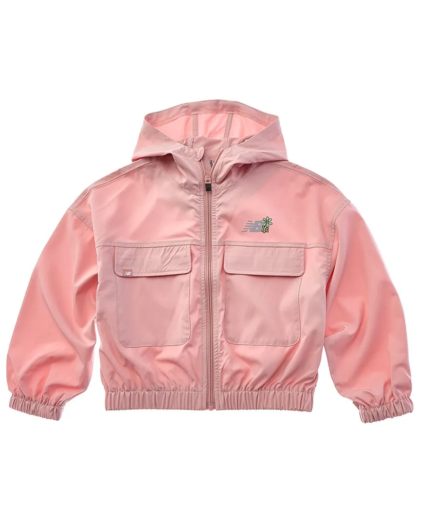 New Balance Woven Zip Utility Jacket