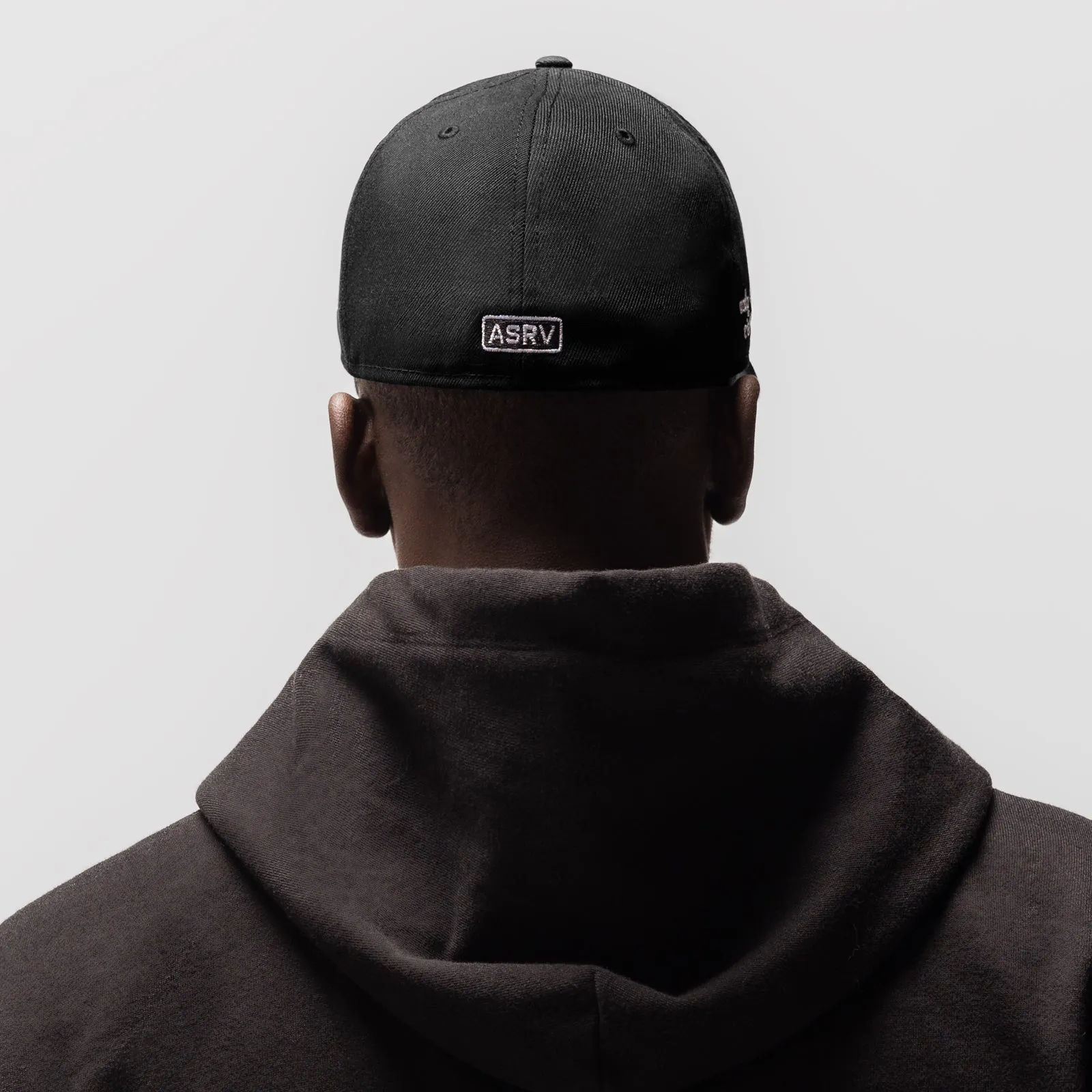 New Era 59Fifty Low Profile Hat - Black/White "Wings" ASRV